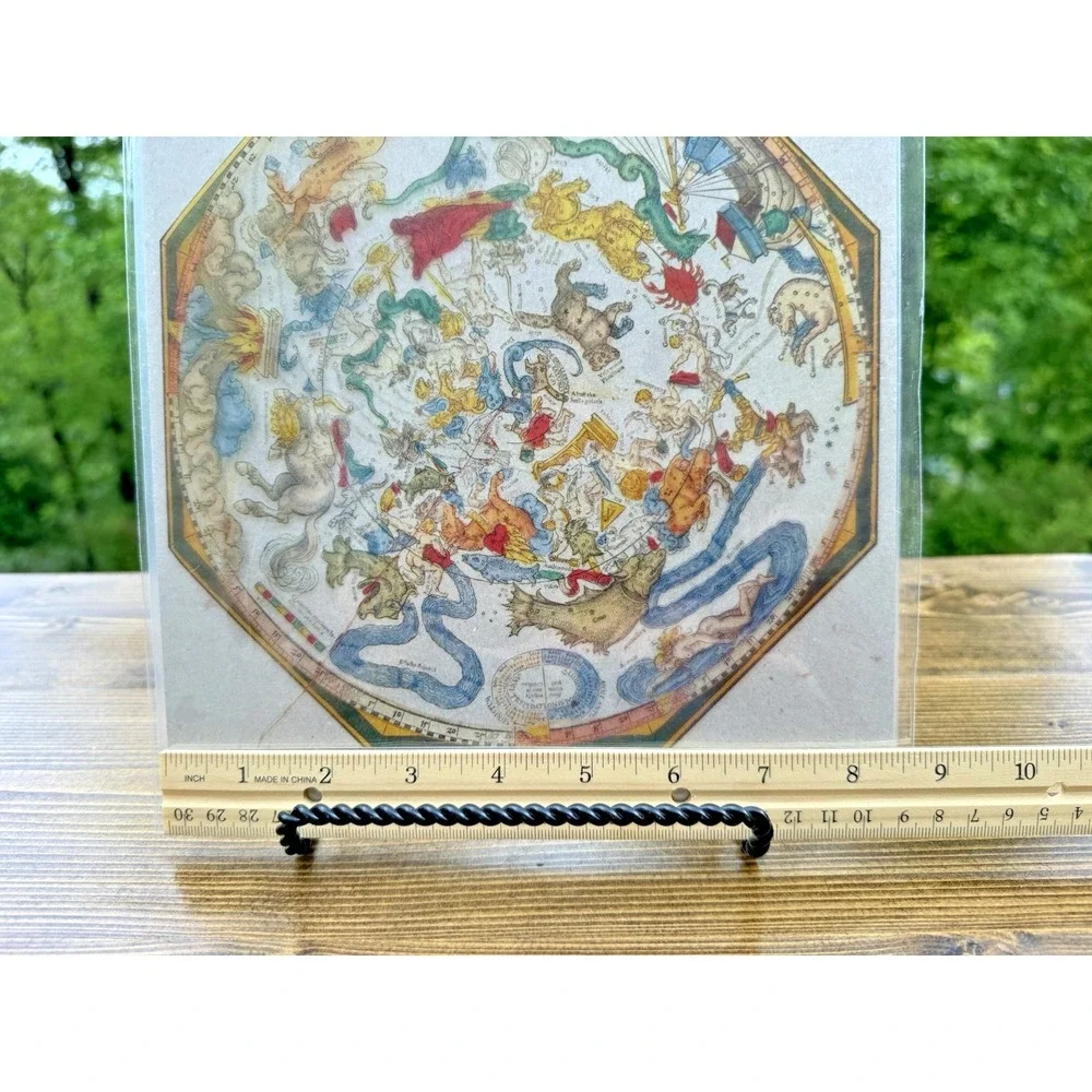 Celestial Zodiac Astrology Folder Petrus Apianus Astronomical‎ Chart Art
